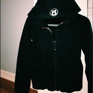 Black Lululemon Scuba Jacket